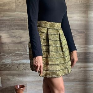 Gold skirt